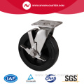 Stainless 8 inch 250Kg Plate Brake Plastic Caster